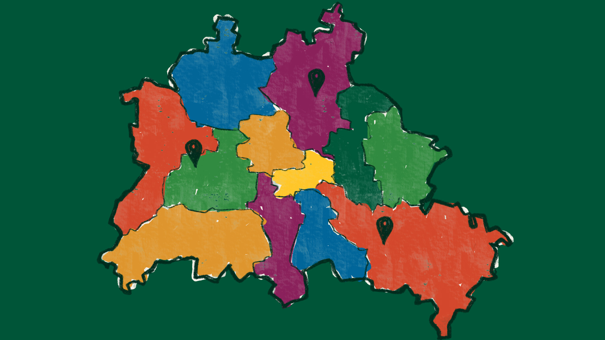 Eine Illustration von Berlin