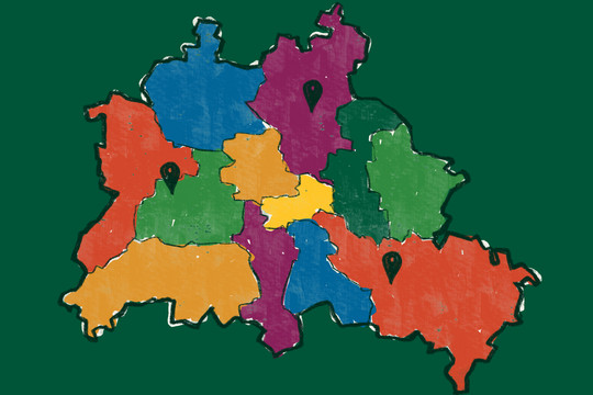 Eine Illustration von Berlin