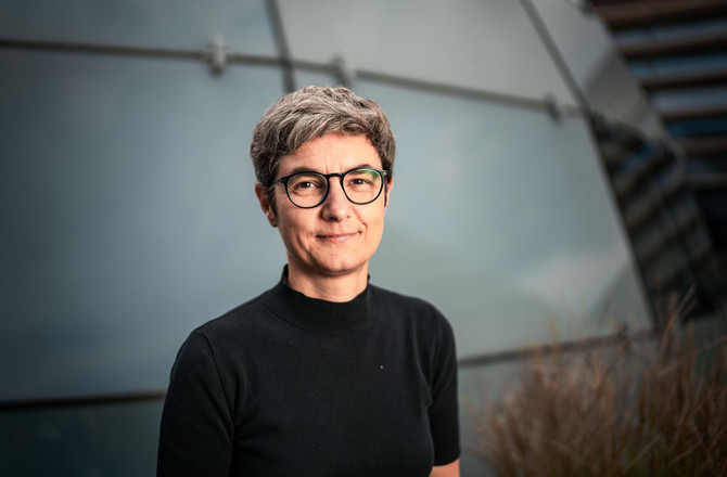 Ein Portraitfoto von Melanie Haas